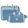 kit mala maternidade vintage bolsa maternidade everyday masterbag baby colors azul